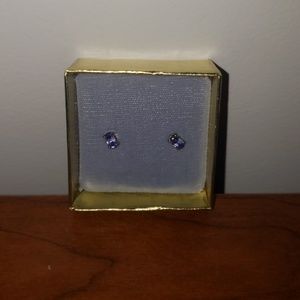 Tanzanite earrings 1/2 ct. tw.